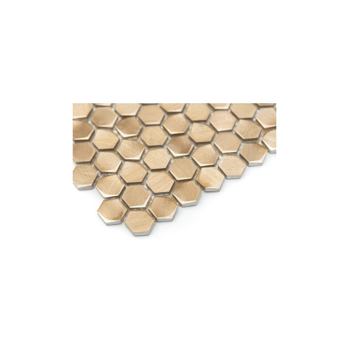 ALLUMI GOLD HEXAGON 14 Mozaika metalowa DUNIN ALLUMI GOLD HEXAGON 14 Mozaika metalowa DUNIN
