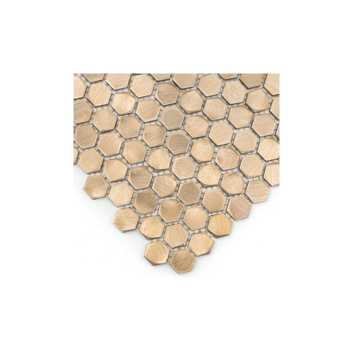 ALLUMI GOLD HEXAGON 14 Mozaika metalowa DUNIN ALLUMI GOLD HEXAGON 14 Mozaika metalowa DUNIN