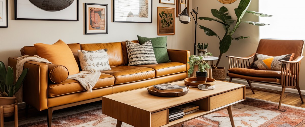 Kolorowe wnętrze - czym charakteryzuje się styl retro